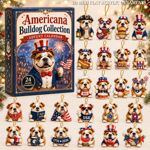Americana Bulldog Collection Advent Calendar 2026 - 24-Day Festive Countdown, Acrylic Charms Blind Box - Gift For Bulldog Lovers 61a8889c-d920-4ff9-a447-0fbc63fdfac7-american-bulldog-text.png
