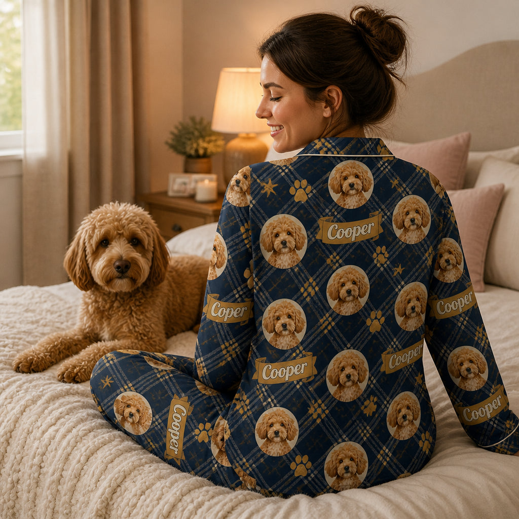 Custom Pet Photo + Name All‑Over Pajama Set - Personalized Pyjamas 61b8b18d-5cc0-4a91-a271-8b2003937719.jpg