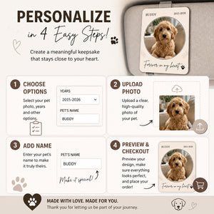 Pet Memorial Car Visor Clip – Photo, Name & Years - Personalized Car Visor Clip 61c15696-c359-4765-9bbc-bd692f1f0547.jpg