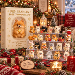Pomeranian Christmas Advent Calendar 2026, 24 Acrylic Dog Ornaments Countdown Box, Dog Lover Gift & Decor 61e11d34-6a5c-494f-acca-39d8e7d5d856-il_1588xN.8638180093_3eyu.jpg