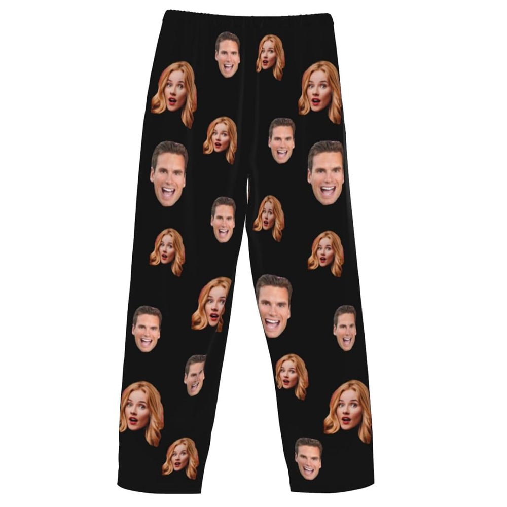 Personalized Pajamas Pants For Men Custom Funny Pajama Pants Pajama Bottoms Sleepwear With Photo Face Text