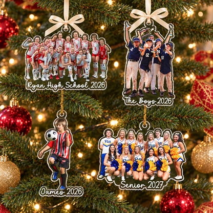 Custom Sport Team Photo Ornament, Custom Acrylic Cutout Picture Team Ornament, Kids Sport Keepsake, Senior Volleyball Football Soccer 2026 61f6eea6-11af-4482-9c88-4541f50b04d1-banner-3.png
