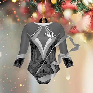 Custom Gymnastics Leotard Ornament 2d Personalized Name Christmas Decoration