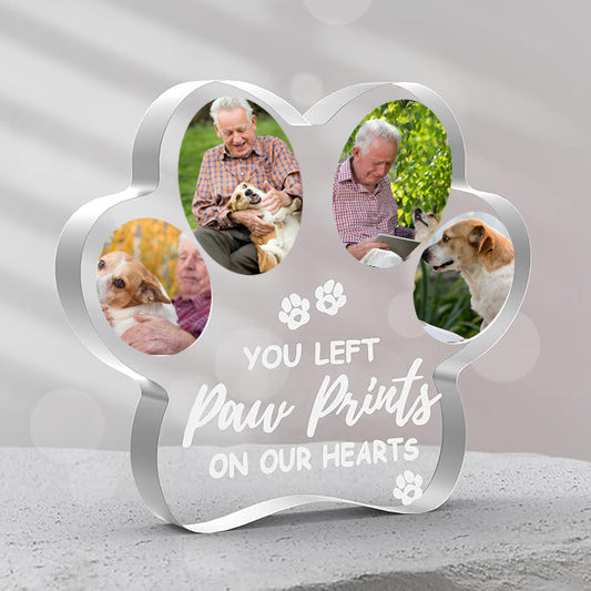 Dog Memorial Gifts for Loss of Dog, Loss of Dog Sympathy Gift, Pet Dog Passing Away Gifts, Acrylic Dog Cat Memorial Remembrance Personalized Gift