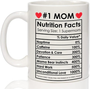 Gifts for Mom from Daughter Son,Mom Coffee Mug - Mother's Day Gifts, Birthday Gifts for Moms Grandma