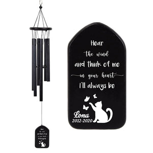 Cat Memorial Sympathy Gift - Pet Remembrance and Bereavement for Loss of Cat