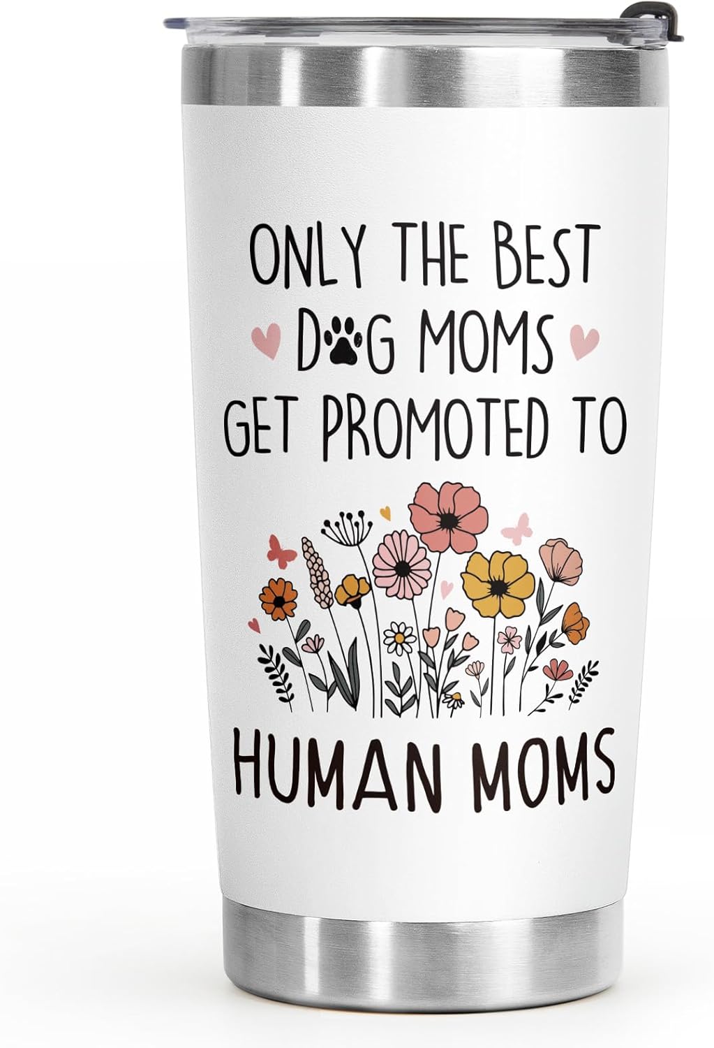 New Mom Gifts for Women, Pregnancy Must Haves, Funny Dog Mom Gifts, Stainless Steel Tumbler, Pregnancy Gifts for Expecting Mom, Gifts for New Mom, Mom to be Gift