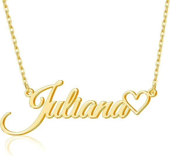 Custom Name Necklace Personalized Nameplate Customized Jewelry Gift for Women Mother's Day Gift For Mom Gift For Aunt Gift For Bestie