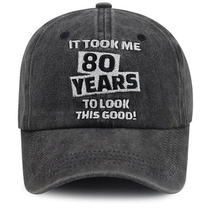 It Took Me 70 Years to Look This Good Hat for Women Men, Born in 1955 Custom Any Year Baseball Cap 70th Birthday Cap Adjustable Embroidered Baseball Cap