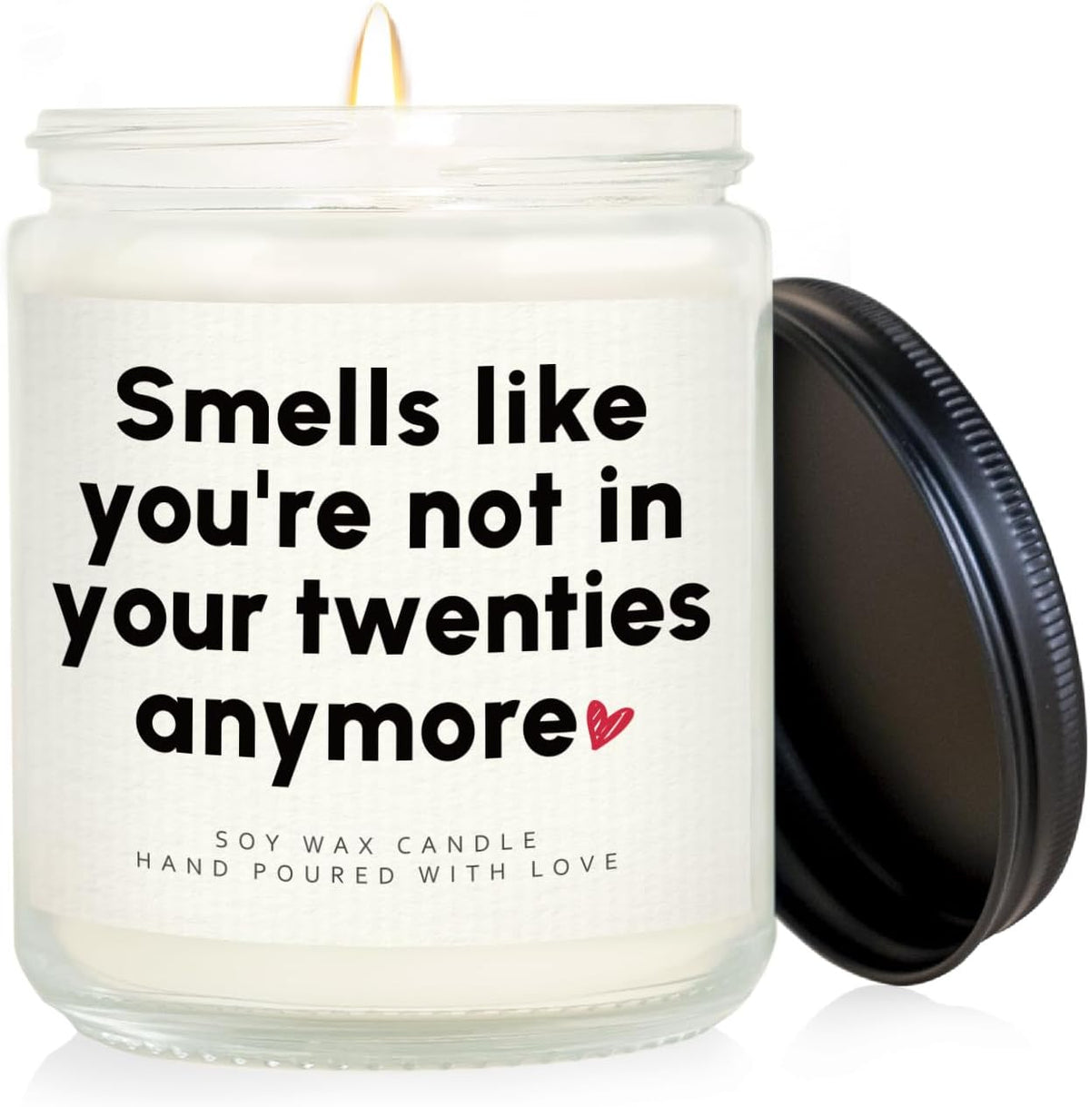 30th Birthday Gifts for Her Him- Handmade Lavender Birthday Candle- 1995 30th Birthday Gifts/Decorations for Women Men, 30 Year Old Birthday Gifts for Wife Husband Sister Brother Friend