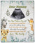 Personalized Ultrasound Photo Baby Blanket, Mommy Safari Animals, Mothers Day Birthday Gifts for Mom, Mother, First Time Mom, Unique Gift for Wife from Husband, Custom Sonogram Picture