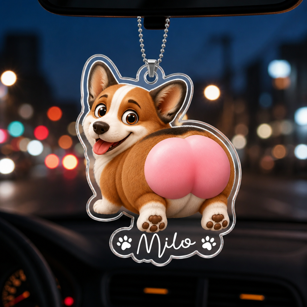 Custom Pet Booty Acrylic Keychain – Cartoon From Your Photo - Personalized Acrylic Keychain 620781ee-40d0-436c-ae0b-c2f5f3b4432c.png
