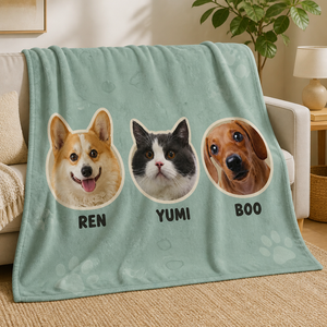 Custom Pet Faces + Names Collage Blanket (1–3 Pets) - Personalized Blanket 6226c2f3-2167-45a2-b5a4-9098e61f7001.png