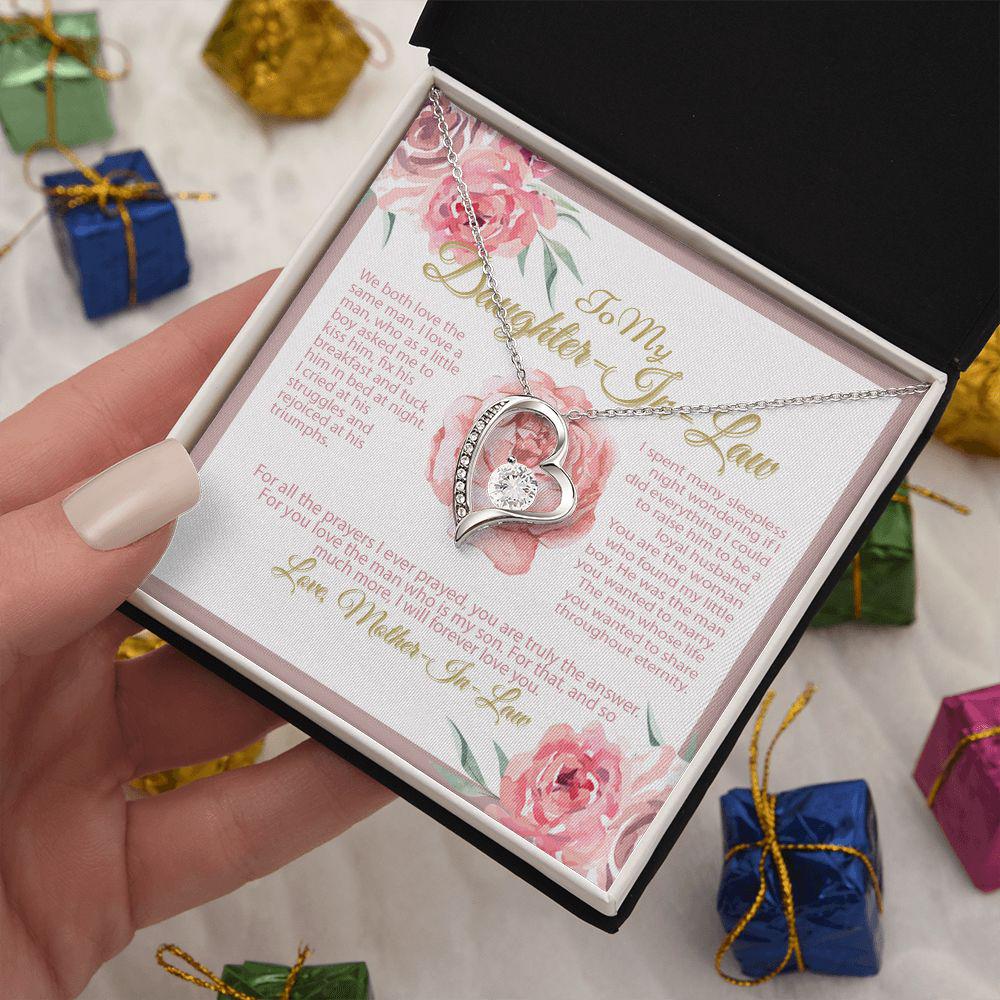 To My Daughter In Law I Will Forever Love You, Necklace With Message Card, Sentimental Gift For To My Daughter In Law, Love From Mother In Law 622.jpg