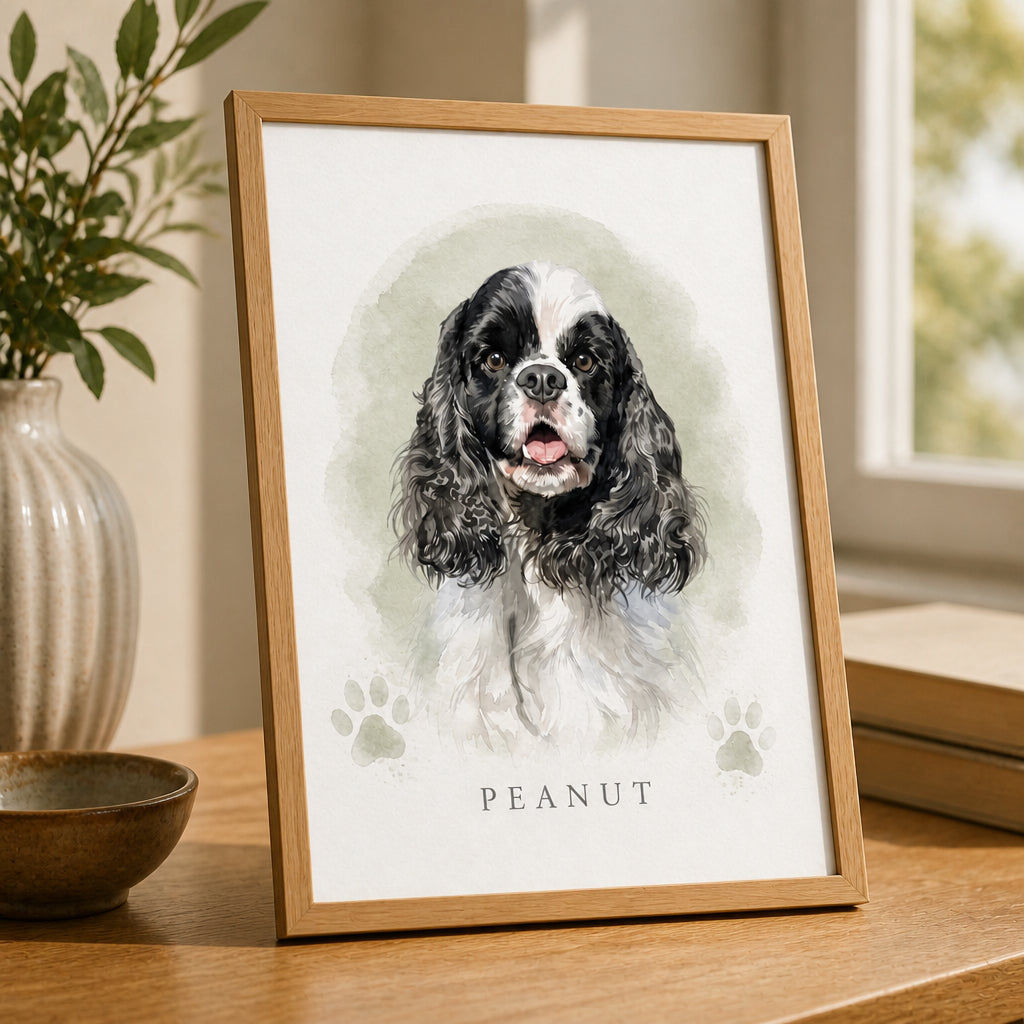 Custom Watercolor Pet Portrait Picture Frame Print - Personalized Picture Frame 622cc157-7da1-49d4-a62d-e87aaa58a4c1.jpg
