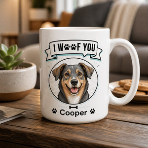 Funny Dog Dad Mug – I Woof You + Pet Photo-To-Cartoon & Name - Personalized Mug 62632783-8624-4631-9049-c32adf6cc462.jpg