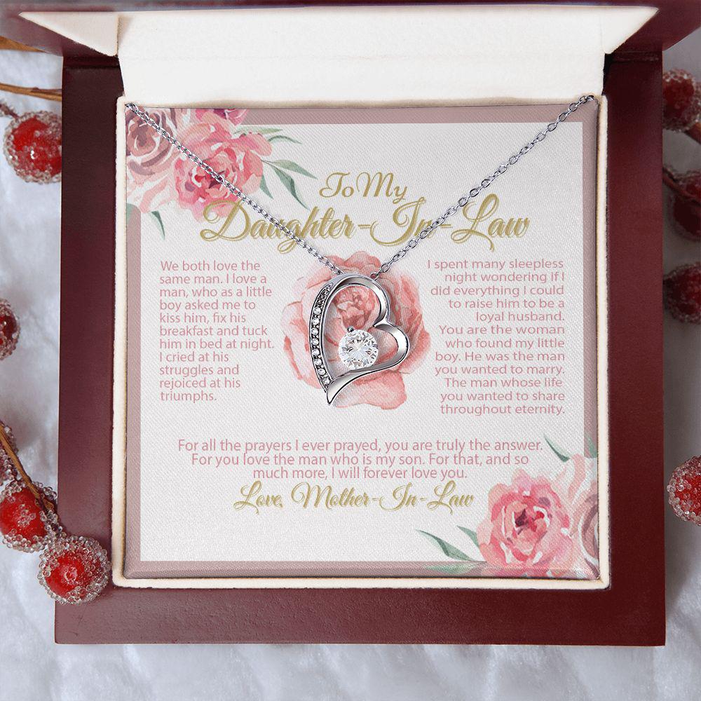 To My Daughter In Law I Will Forever Love You, Necklace With Message Card, Sentimental Gift For To My Daughter In Law, Love From Mother In Law 627.jpg
