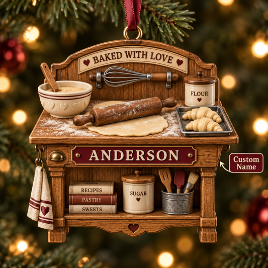 Personalized Baker Ornament, Custom Name Baking Station Christmas Ornament, Bakery Owner Gift 628303e7-7a42-4fbb-9374-458a83f8d9be-Personalized-Christmas-Bakery-Ornament-Image-Sep-23-2026-10_54_05-AM.png