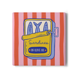 Colorful Sardine Can Ceramic Coasters, Retro Coastal Drink Coasters, Cute & Vibrant Design Coasters 628cd4b8-e916-4d43-a83a-121c5f6801f7-7.jpg