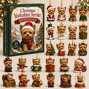 Christmas Yorkshire Terrier Advent Calendar 2026 - 24-Day Festive Countdown, Acrylic Charms Blind Box - Gift For Dog Lovers 628cf935-0659-45c5-8567-951f1ddad26b-yorkshire-box-charms.png