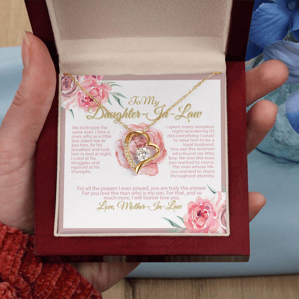To My Daughter In Law I Will Forever Love You, Necklace With Message Card, Sentimental Gift For To My Daughter In Law, Love From Mother In Law 629.jpg
