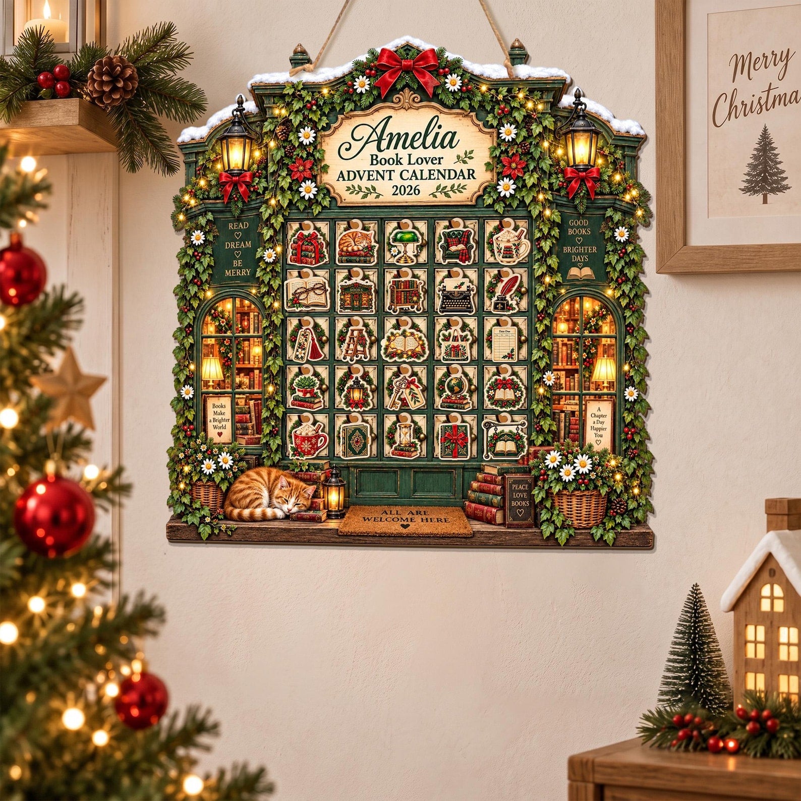 Personalized Book Lover Wooden Advent Calendar: Custom Bookstore Christmas Countdown 62c0b302-e5b3-44fb-a675-8214678c1757-il_1588xN.8602250933_fif0.jpg