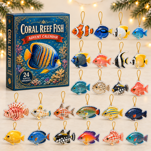 Coral Reef Fish Advent Calendar 2026 - 24-Day Festive Countdown, Acrylic Charms Blind Box - Gift For Fish Lovers 62c1ca4a-3d5e-4420-88bc-7c544e0032df-fish-box-charms.png