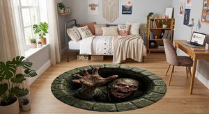 3D Demon in Well Carpet, Horror Monster Round Rug, Creepy Creature Floor Mat, Gothic Home Decor, Gamer Room Rug, Halloween Area Rug Gift 62ca72b7-4e21-4415-a4d0-03769e0ee37b-fghhgh-1-.jpg