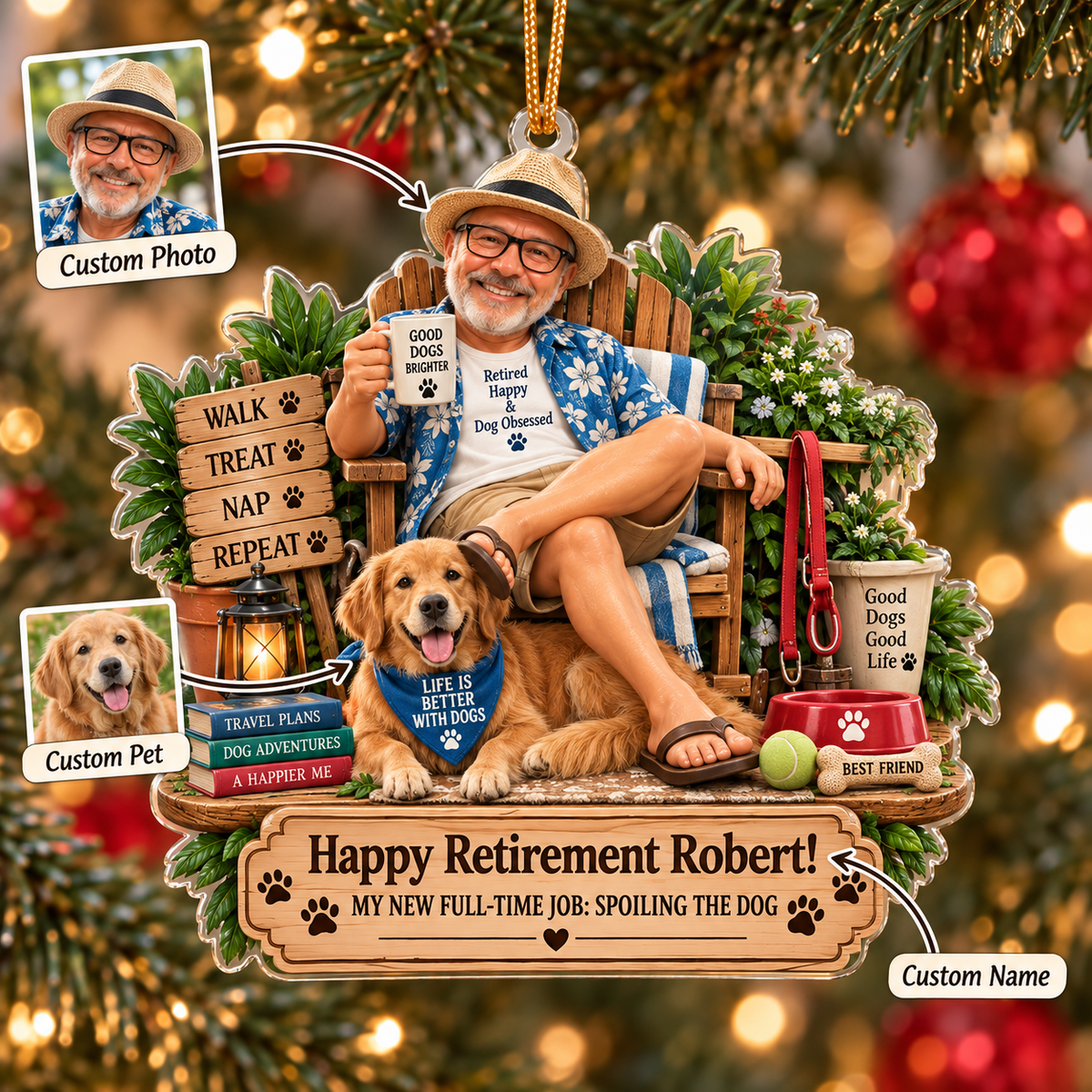 Personalized Dog Retirement Ornament, Custom Photo Pet Lover Gift, Retired Dog Mom Dad Keepsake, Full-Time Dog Spoiler Christmas Ornament 62dcbe82-0c1c-435e-b98d-9fd5a6f299ca-Personalized-Retirement-Dog-Ornament-Image-Sep-17-2026-02_39_34-PM.png