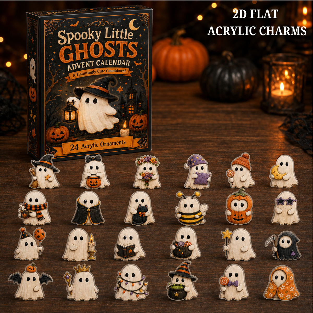 Spooky Little Ghosts Advent Calendar 2026 - 24 Day Spirits Countdown, Acrylic Charms Blind Box - Gift For Halloween Lovers 62e3d03d-2d99-4eb1-81b8-c0fd6f89a53e-text.png