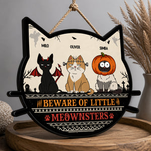 Beware of Little Meownsters – Personalized Cat Photo Halloween Wood Acrylic Sign - Personalized Wood Acrylic Sign 62f118c8-f4f3-4c20-8ad0-62184d8511d5.jpg