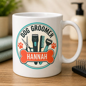 Personalized Dog Groomer Retro Tools Name Mug - Personalized Mug 630e0b1d-8b92-4ad7-8038-03d1609667f6.jpg