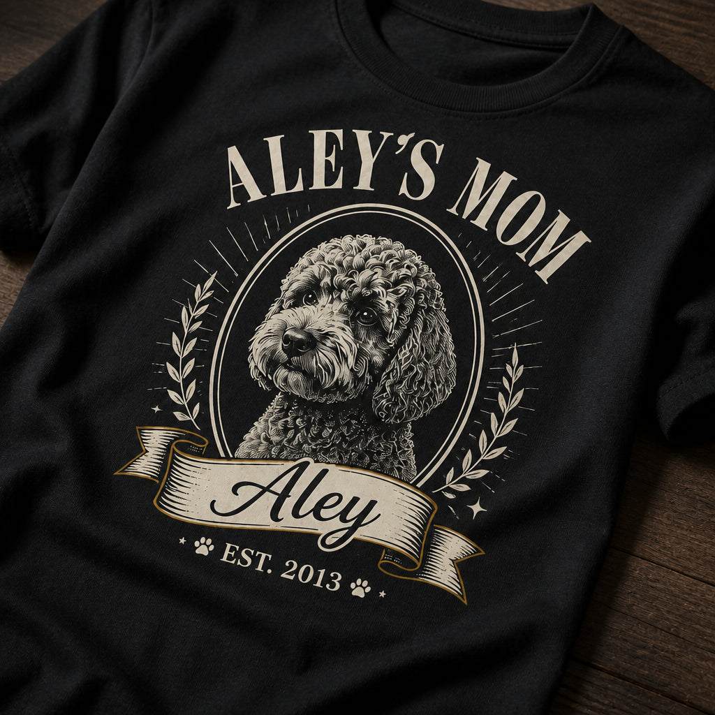 Custom Pet Parent Cameo Tee – {Pet Name}'s Mom/Dad • Est. {Year} - Personalized T-shirt 6336dc30-3a20-469b-a0d0-073d58d97ee3.jpg