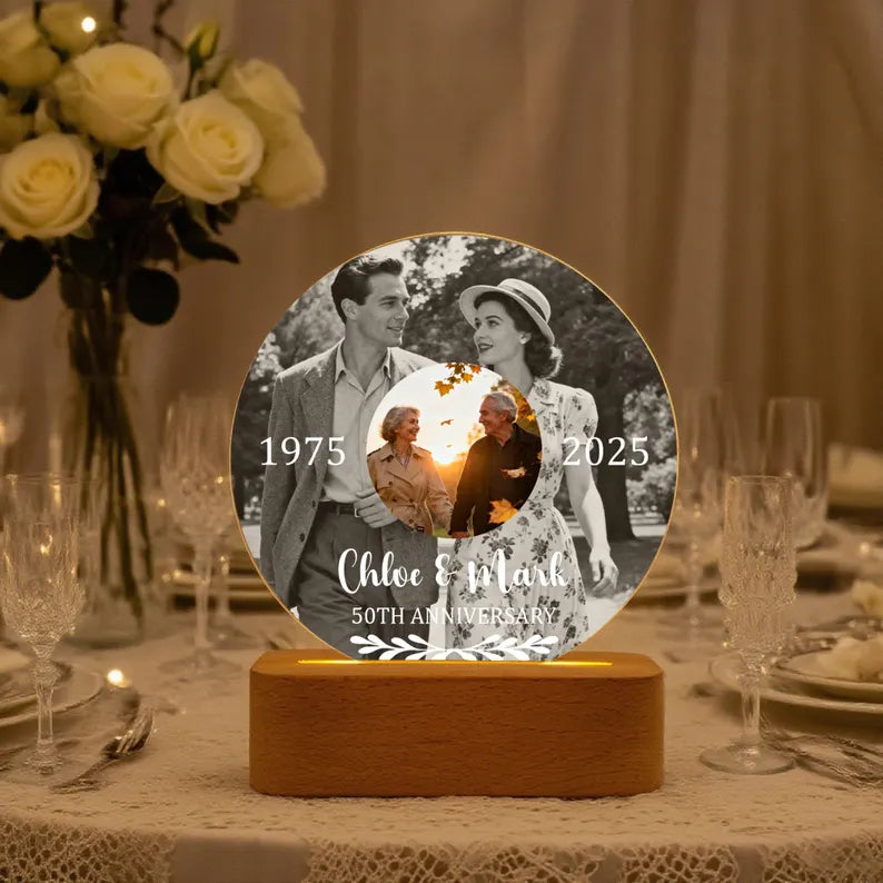 Personalized Then and Now Photo Night Light, 50th Anniversary Gift, Golden Wedding Keepsake, Anniversary Gift for Parents, Grandparents Gift 633acd6e-379e-40ea-b10c-caab079425a2-fffg-4-.webp