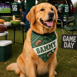 Personalized Football Game Day Dog Bandana - Personalized Pet Bandana Collar With Adjustable Buckle 635ccc9a-1cac-401d-ac64-5aa1bef7b9fd.jpg