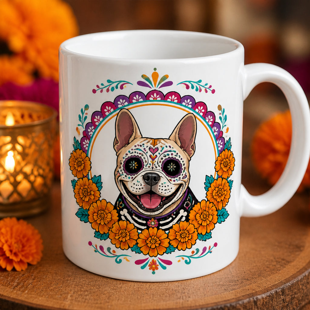 Custom Sugar Skull Pet Portrait Mug - Personalized Mug 6362dde8-7d95-442b-8792-acd6ac3570da.jpg