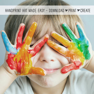 Handprint We Made You This Tree Custom Canvas Poster Gift For Mom Granndma