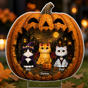 Halloween Pumpkin Yard Sign – Custom Pet Photo-to-Cartoon Portraits (3 Pets) - Personalized Yard Sign 636a553f-eb66-4616-9e08-b0fe61276ba9.jpg