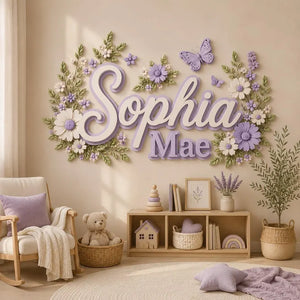 Personalized Nursery Name Sign, Custom Floral Baby Name Wall Decor, 3D Wooden Nursery Sign, Baby Girl Room Decor, Baby Shower Gift 637aaa08-8ced-4697-9ccd-09d2ff9cf55e-rtrtrt-2-.webp