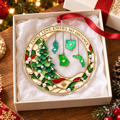 Personalized Family Love Knows No Distance Christmas Acrylic Flat Ornament, Custom State or Country 639e58b1-c5fe-455b-9c5e-3d885e362b6a-banner-3.png