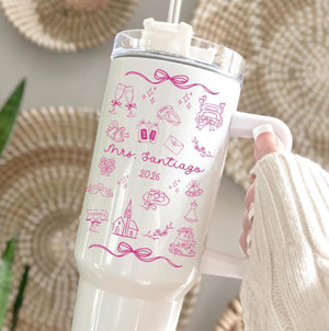 Mrs. Tumbler - 40oz, tumbler | Bride Gift, Engagement Gift, Bridal Shower Gift, Wedding Gift, Future Mrs. Cup, Newlywed Gift 63b031cd-1e88-451a-aa66-056e99f05c92-banner-3.jpg