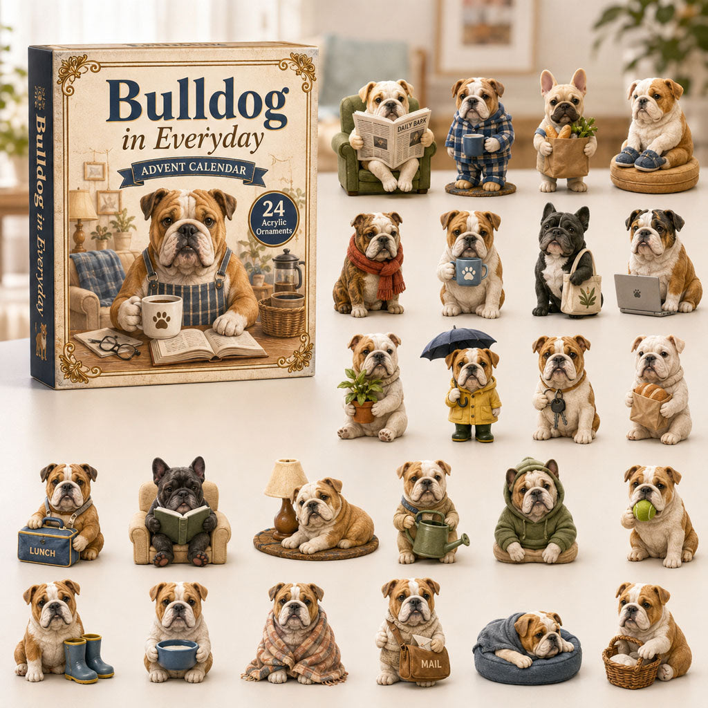 Bulldog In Everyday Advent Calendar 2026 - 24-Day Festive Countdown, Acrylic Charms Blind Box - Gift For Bulldog Lovers 63bf9239-1694-444d-8177-54cb6716e699-daily-bulldog.jpg