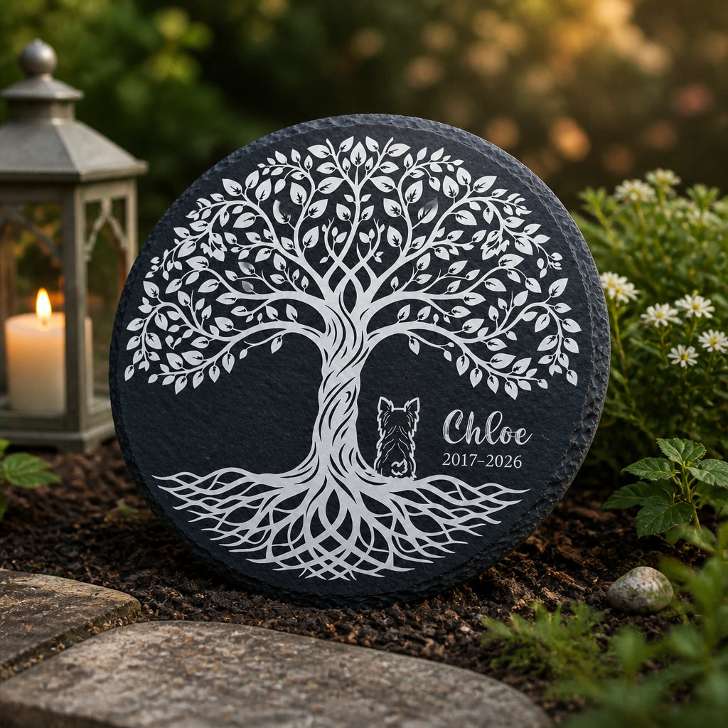 Tree of Life Pet Memorial Slate – Name and Years - Personalized Slate Memorial Stone 63c0431d-7ddd-4122-9862-41216f93e670.jpg