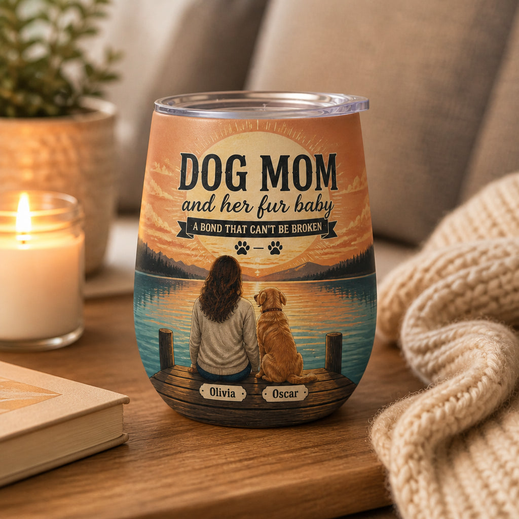 Dog Mom & Fur Baby — Custom Portrait Wine Tumbler - Personalized Wine Tumbler 63c631cd-6b1a-44cb-ae6c-a8739fa866e0.jpg
