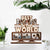 Best Mom/Dad In The World - Custom Photo Wooden Plaque 3 Layers - Best Gift For Parents On Mother Father's Day Birthday