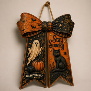 Stay Spooky Personalized Halloween Door Sign - Personalized Wood Sign 63f89fa4-a89f-4c90-b16f-63314fdce4b3.jpg