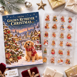 Christmas Golden Advent Calendar 2026 - 24 Day Spirits Countdown, Acrylic Charms Blind Box - Gift For Family 6410cb31-5cd4-4608-820f-cecab3d86577-MOCKUP-5.png