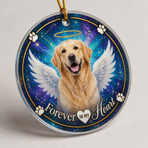 Pet Memorial Photo Ornament – Forever in My Heart - Personalized Transparent Acrylic Ornament 64167281-e4cf-4291-b870-d6c468b8ff2d.jpg