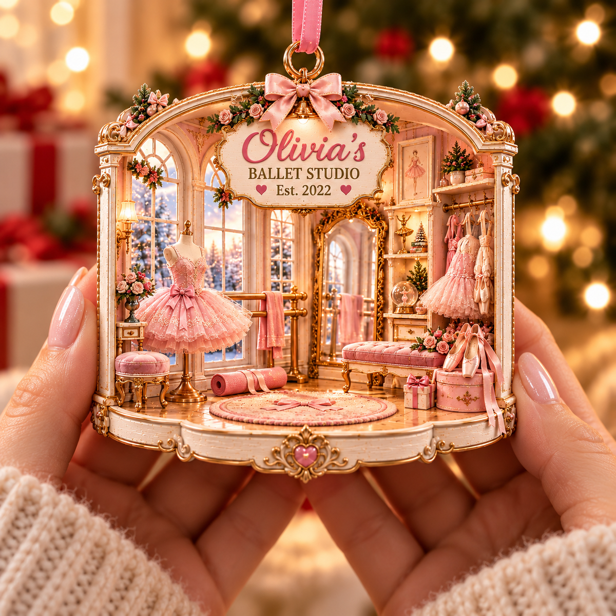 Personalized Ballet Studio Christmas Ornament – Custom Name & Year, Ballerina Gift for Girls, Ballet Dancer Gift, Dance Lover Christmas Keepsake 641e5e5b-9f4c-456b-add4-b86f27fc6288-Image-Oct-22-2026-02_24_02-PM-4.png