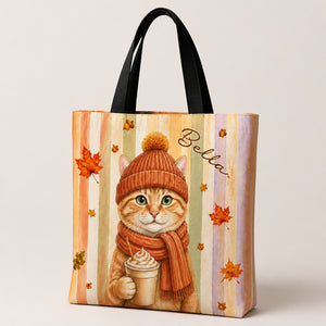 Cozy Fall Pet Latte Tote – Custom Portrait + Name - Personalized AOP Tote 6432571f-f186-4107-a2a4-a14aef43a9d4.jpg